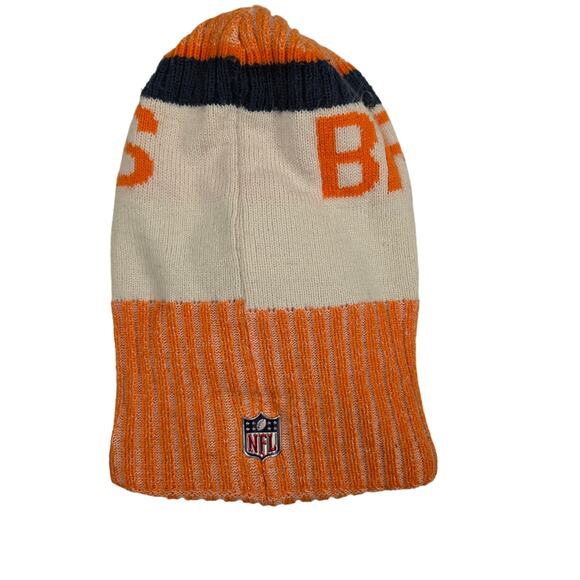 Denver Broncos Hat Youth Cap Beanie Orange Blue Knit Football Team NFL Logo - Picture 2 of 5